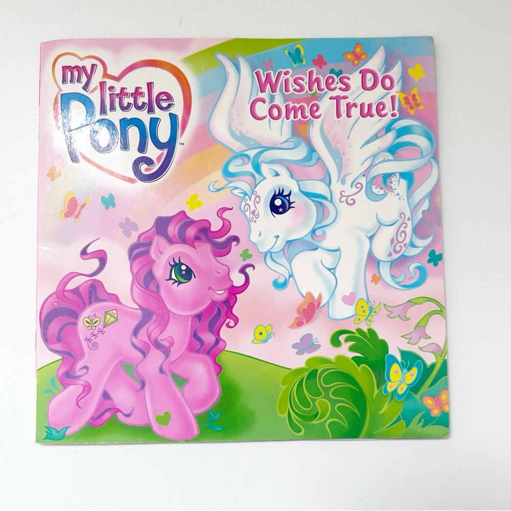Vintage 2004 Hasbro My Little Pony Wishes Do Come True! paperback Picture book